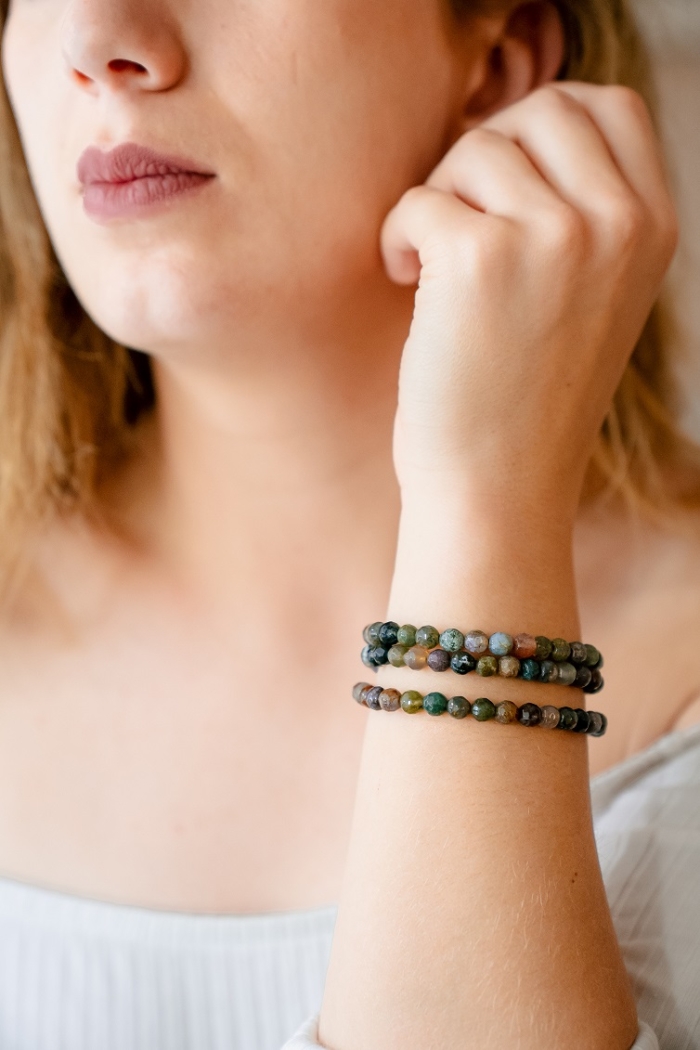 Facettes agate indienne