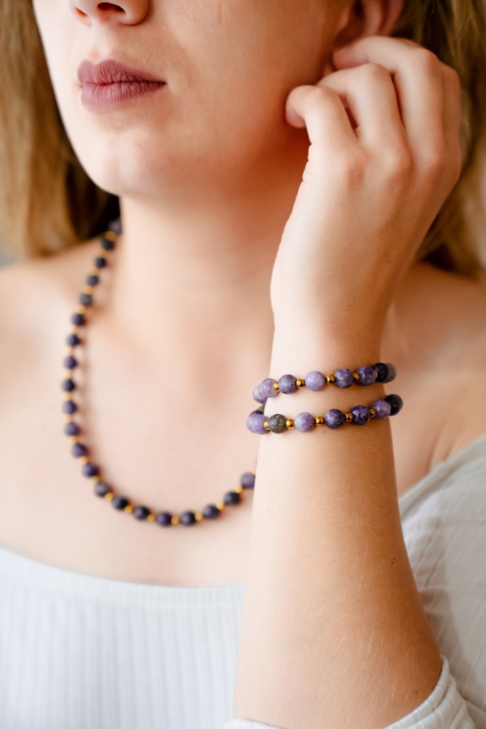 Vintage Lépidolite 2