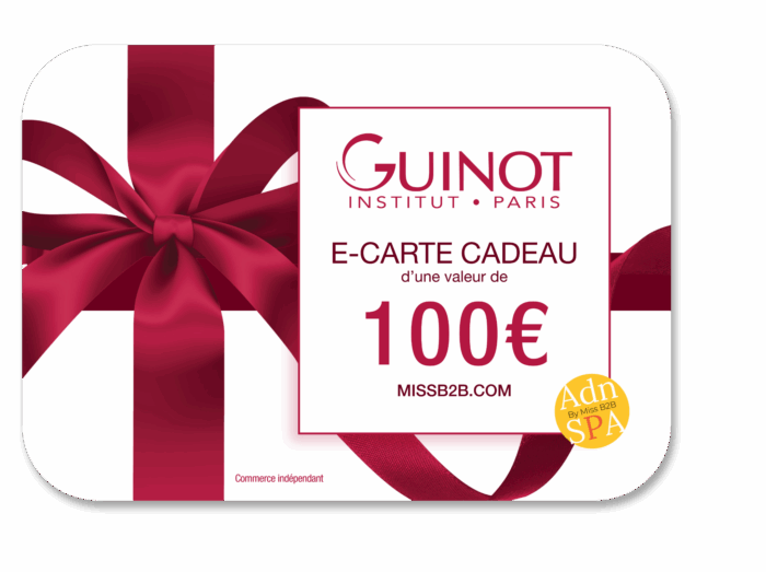 E-carte cadeau Guinot valeur 100€