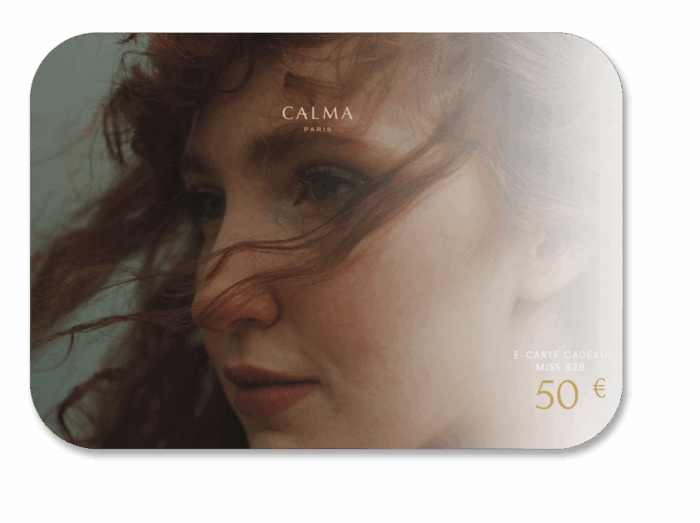 E-carte cadeau CALMA PARIS valeur 50€
