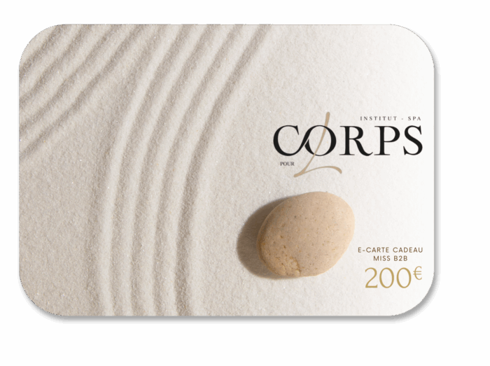E-carte cadeau CORPSPOUR'L valeur 200€