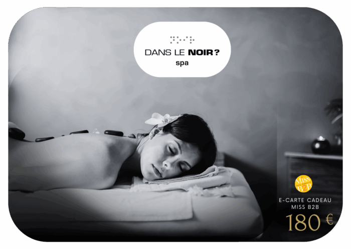 Pass Bien-Être SPA DANS LE NOIR