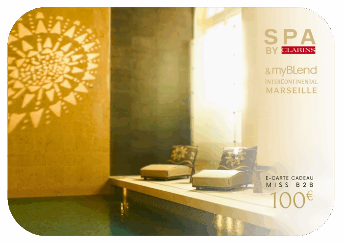 Pass Bien-Être Spa by Clarins & Myblend Intercontinental Marseille
