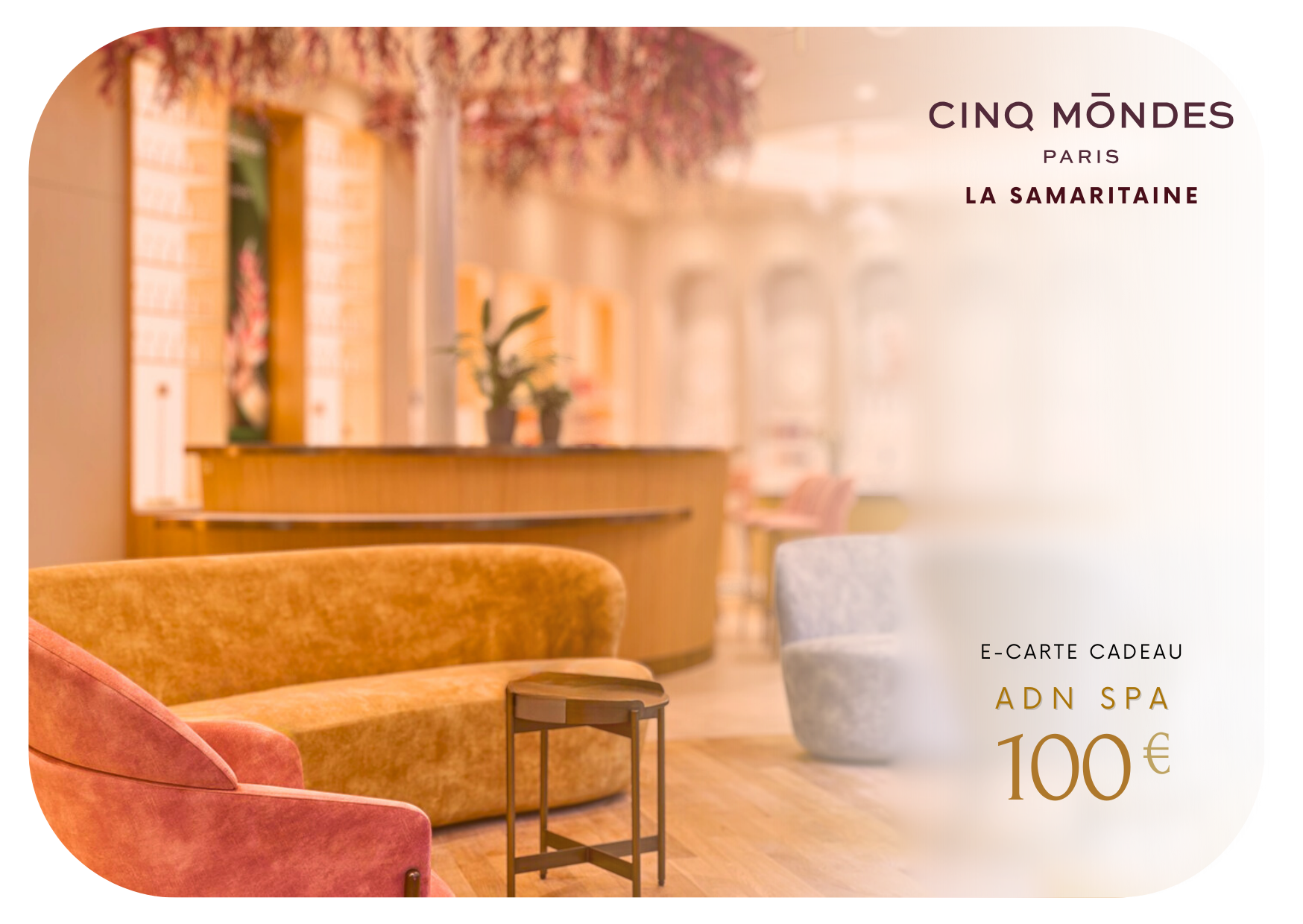 Pass Bien-Être Cinq Mondes Samaritaine